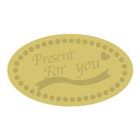 ヒカリ紙工 SMラベルY-6480(Present For You) HY6480 1ケース(225個(1個×225))（直送品）