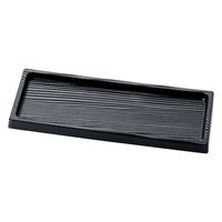 マイン カスタートレー M44-127 黒 13.5×32 1ケース(60個(1個×60))（直送品）