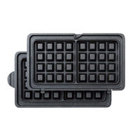 三栄コーポレーション ワッフルプレートセット PMCBK-10BS-WF 1ケース(1個)（直送品）