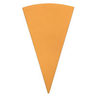 愛宝 R-3-4 アイスコーンスリーブ オレンジ 1ケース(2000個(100個×20))（直送品）