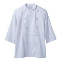 住商モンブラン TC6623-2_6L コックコート 兼用7分袖 白 6L 1ケース(1個)（直送品）