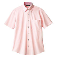 住商モンブラン ZK2712-5CB_5L ニットシャツ 兼用 半袖 ピンク 5L 1ケース(1個)（直送品）