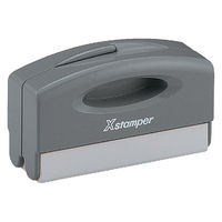 シヤチハタ Xスタンパー ポケット 1351号 メールオーダー式 グレー PXCPー1AN/MO 1個