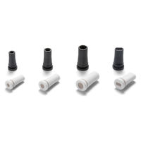 タカチ電機工業 差込型コードブッシュ10個入り φ3.5 板厚2.0~2.5mm ブラック CBS35-20B 1袋(10個入)（直送品）