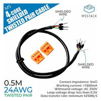 M5Stack 24AWG 4cV[hcCXgyAP[u 50cm M5STACK-A088-A 1iij
