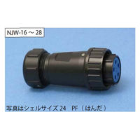 七星科学研究所 NJWプラグ防水型(シェルφ16・8極) NJW168PM8 1個（直送品）