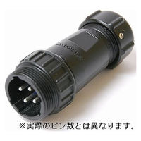 七星科学研究所 NJWアダプタ防水型(シェルφ20・5極) NJW-205-AdM8 1個（直送品）
