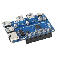 WAVESHARE Raspberry PipUSB3.2 Gen1/GbE HAT WAVESHARE-20472 1iij