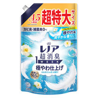 レノア 超消臭1WEEK 極やわ仕上げふんわりシャボン 詰め替え 超特大 1380mL 1個 柔軟剤 P＆G