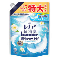 レノア 超消臭1WEEK 極やわ仕上げふんわりシャボン 詰め替え 特大 770mL 1個 柔軟剤 P＆G