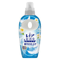 レノア 超消臭1WEEK 極やわ仕上げふんわりシャボン 本体 490mL 1個 柔軟剤 P＆G