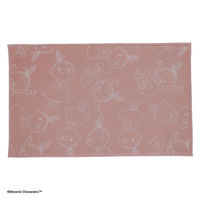 【アウトレット】MOOMIN ムーミン ラインピンク ラグマット 約H50×W80cm 1枚 丸眞