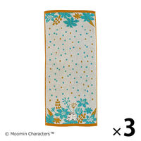 【アウトレット】MOOMIN ムーミン フレグラント フェイスタオル 約34×75cm 1セット（1枚×3） 丸眞