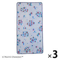 【アウトレット】MOOMIN ムーミン ブルーム バスタオル 約60×120cm 1セット（1枚×3)  丸眞