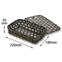 アサヒグリーン 装飾品 六ッ目長方平フタ付