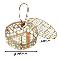 アサヒグリーン 装飾品 六ッ目 丸平フタ付(M) 3132 1ケース(100個(1個×100))（直送品）