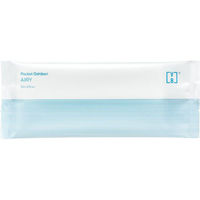 FSX おしぼり PocketOshibori AIRY ブルー 5140305 1ケース(600個(100個×6))（直送品）