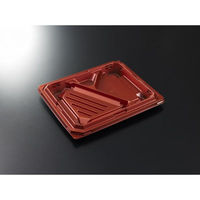 中央化学 弁当容器 CT宝台膳 23-19L メタDR 身 00772333 1ケース(600個(50個×12))（直送品）