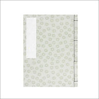 ササガワ 店舗用品 31-141 芳名帳 紙表紙 郵便番号枠付き 5行罫 草 1ケース(1個)（直送品）