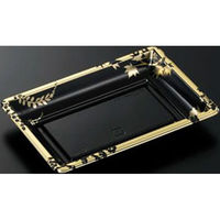 中央化学 刺身容器 DX 角皿 大 花盛MT-BK 身 00671919 1袋(50個)（直送品）