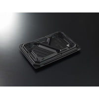 中央化学 弁当容器 CT宝台膳 23-16L BK 身 00772375 1ケース(600個(50個×12))（直送品）