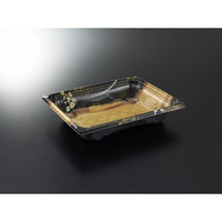 中央化学 どんぶり容器 CT活膳 20-16 輝味G-BK 身 00772364 1ケース(900個(50個×18))（直送品）