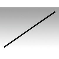 羽柴化成工業 カクテルストロー3.5x160 黒 334990 1袋(1000個)（直送品）