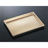 中央化学 オードブル容器 DX バット-1 G-BK 00778507 1袋(20個)（直送品）