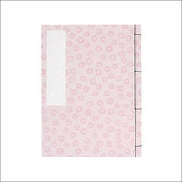 ササガワ 店舗用品 31-132 芳名帳 紙表紙 7行罫 桃 1ケース(1個)（直送品）