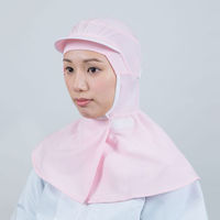 日本フィットフード 衛生用帽子 フィットフード FH-210P ピンク L 00505046 1ケース(50個(5個×10))（直送品）