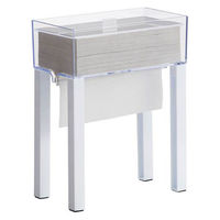 富士パックス販売 プルダウンペーパータオルケース 9154 1ケース(24個(1個×24))（直送品）