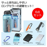 内海産業 【防災】避難セット エマージェンシーボトル 2708331 1ケース(48個(1個×48))（直送品）