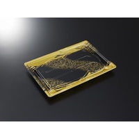 中央化学 寿司容器 鮮鋭 24-3 ことほぎBK 身 00762165 1ケース(300個(25個×12))（直送品）