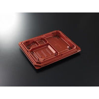 中央化学 弁当容器 CT宝台膳 23-19E メタDR 身 00772328 1ケース(600個(50個×12))（直送品）