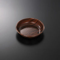 中央化学 惣菜容器 CFボウル190 木理DBR両 身1 00782708 1ケース(12000個(50個×240))（直送品）