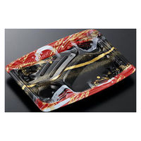 中央化学 弁当容器 CT もり弁 24-18C ことねR-BK 身 00619314 1ケース(600個(50個×12))（直送品）