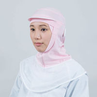 日本フィットフード 衛生用帽子 フィットフード FH-351P ピンク S 00653033 1袋(5個)（直送品）