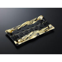 中央化学 寿司容器 剣 12-2 風神BK 身 00599010 1袋(50個)（直送品）