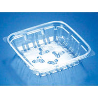 リスパック 透明カップ バイオ WK165-500 2BS PABW734 1ケース(600個(50個×12))（直送品）