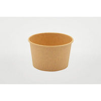 パックスタイル どんぶり容器 クラフト カップ 300ml 本体 00781547 1袋(50個)（直送品）