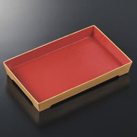 中央化学 寿司容器 SKS 20-12 赤-木曽 身 00778742 1ケース(400個(50個×8))（直送品）