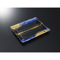 中央化学 寿司容器 鮮鋭 18-3 織り帯B 身 00762156 1ケース(400個(50個×8))（直送品）