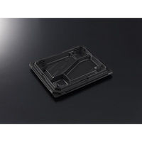 中央化学 弁当容器 CT宝台膳 23-19C BK 身 00772322 1ケース(600個(50個×12))（直送品）