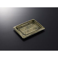 中央化学 軽食容器 CT 葵 16-12A せとBK-BK 身 00759463 1袋(50個)（直送品）