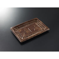 中央化学 軽食容器 CT 葵 18-13A せとBR-BK 身 00759470 1袋(50個)（直送品）