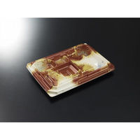 中央化学 弁当容器 CT宝台膳 23-16E 伊織BR 身 00772372 1ケース(600個(50個×12))（直送品）