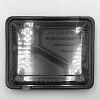 中央化学 弁当容器 CTガチ弁L IK24-20C2BK 本体 蓋セット 00752478 1袋(50個)（直送品）