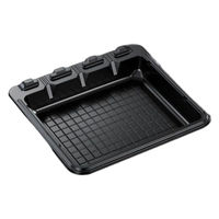 中央化学 オードブル容器 HS バット 28-26 BK 身 00644683 1袋(25個)（直送品）