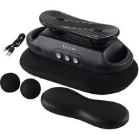 リフレッシュビート 振動ケア コードレス アタッチメント3種 減音パッド付 エクリア グレー HCR-BD01GY エレコム 1個（直送品）