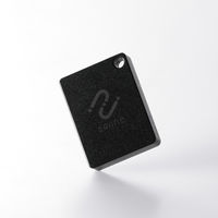 スマートタグ 紛失防止 小型 防水・防塵 IP68 耐衝撃 アラーム機能付き ブラック LGT-NNTG1BKA エレコム 1個（直送品）